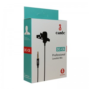 Candc Dc-C6 Cep Telefonu Uyumlu Yaka Mikrofonu	